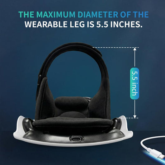 Cordless Knee Massager — Heat & Massage Wrap