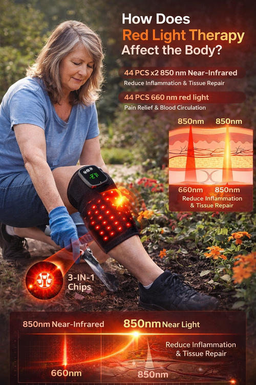 Jexzy® Pro-Grade Knee Therapy Wrap (3-in-1 System)