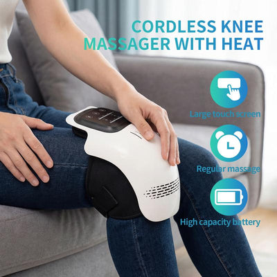 Cordless Knee Massager — Heat & Massage Wrap