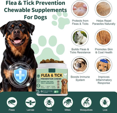 Flea & Tick Prevention Chews for Dogs