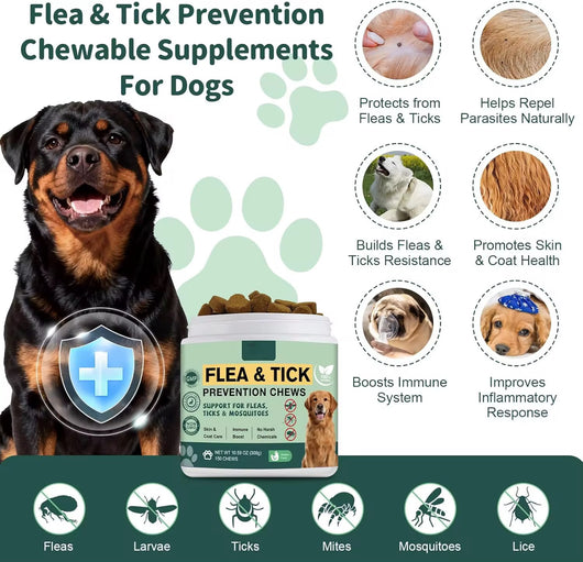 Flea & Tick Prevention Chews for Dogs