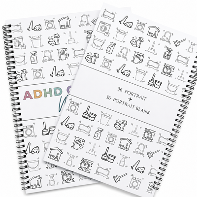 ADHD Cleaning Planner — Focus-Friendly Home Reset System