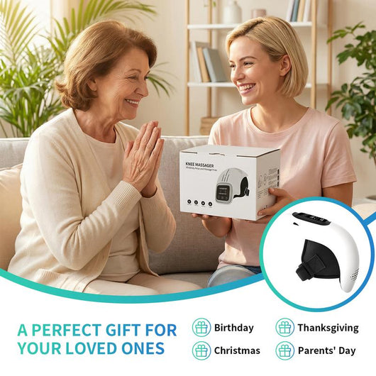 Cordless Knee Massager — Heat & Massage Wrap