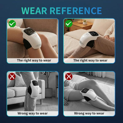 Cordless Knee Massager — Heat & Massage Wrap