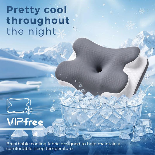 Cooling Memory Foam Neck Pillow
