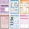Pretend Play Notepad Set for Kids — Restaurant, Vet & More
